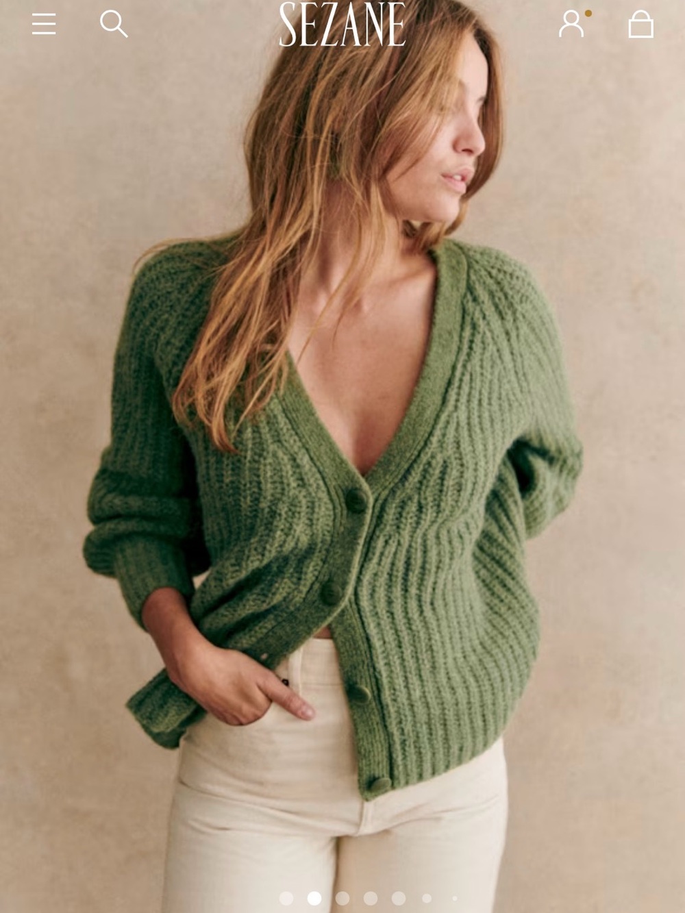 Sézane Basile Cardigan